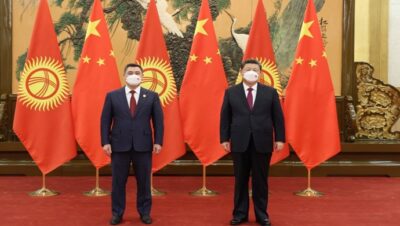 Президент Садыр Жапаров встретился с Председателем Китая Си Цзиньпинем