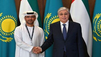 Мемлекет басшысы Abu Dhabi Ports Group компаниясының бас директоры Мұхаммед әл-Шамисимен кездесті