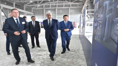 Devlet başkanı Pavlodar’daki ZENITH işletmesini ziyaret etti