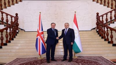Meeting of the Foreign Ministers of Tajikistan and Great Britain