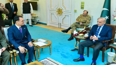 Tacikistan Cumhuriyeti Büyükelçisi Pakistan Başbakanı ile görüştü