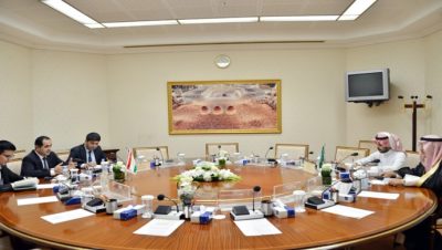 Meeting with the Chairman of the Tajikistan-Saudi Arabia Interparliamentary Friendship Group